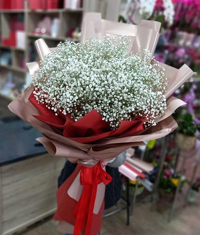 Букет цветов из: Гипсофила в Балезино
