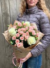 Букет цветов из:  Розы в Балезино